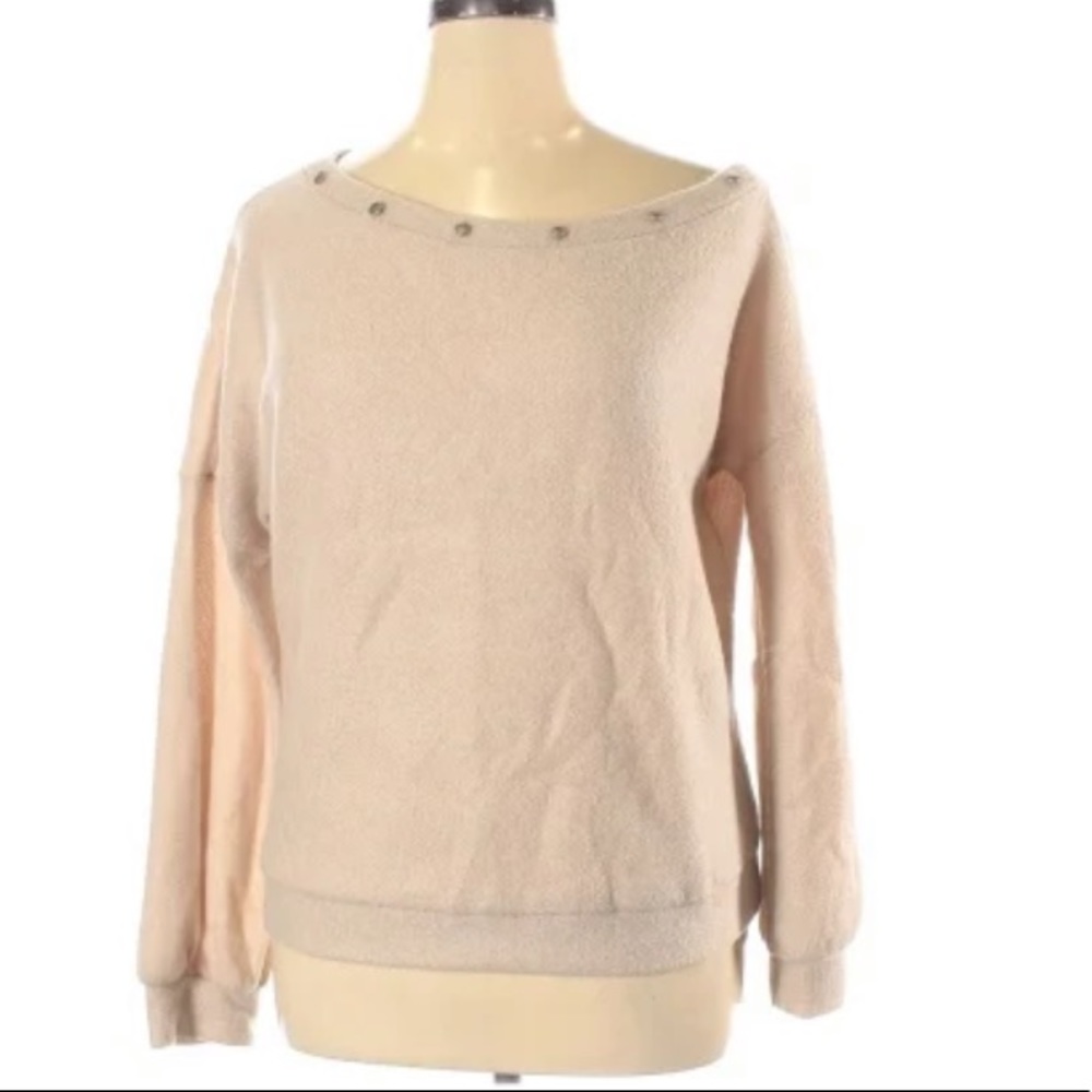 SUPER SOFT White birch pull over sweater! XL
